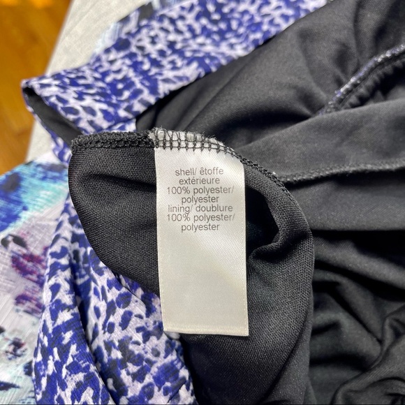 Maurices Floral Maxi Dress Blue Purple Flowers Small - Picture 10 of 11